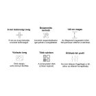 Eva 70x140 cm kádparaván Black