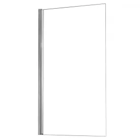   Leziter Eva 80x140 cm 1 szárnyú kádparaván, 6 mm üveg, króm