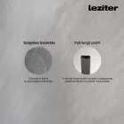 Leziter Eva 80x140 cm 1 szárnyú kádparaván, 6 mm üveg, króm