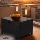 Venus 4 személyes kerti bútor garnitúra grafit színben