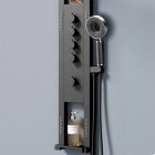 Luxory hidromasszázs zuhanypanel szürke