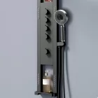 Luxory hidromasszázs zuhanypanel szürke