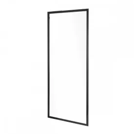 Zuhanyfal 90x185 cm-es méretben fekete