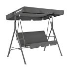 Serenita kerti hintaágy szürke