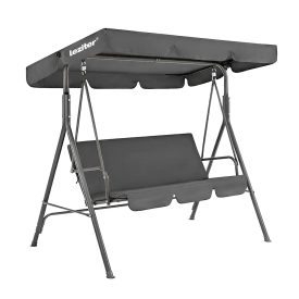 Serenita kerti hintaágy szürke