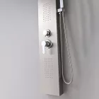 Leziter Midi hidromasszázs zuhanypanel, króm
