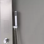 Leziter Midi hidromasszázs zuhanypanel, króm