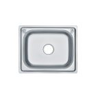 Mont szögletes egy medencés rozsdamentes mosogató 500x400 mm