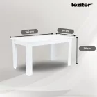 Leon 4+1 étkező garnitúra fehér-barna