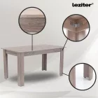 Zara 6+1 étkező garnitúra fehér-yorki tölgy