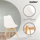 Lola 6+1 étkező garnitúra fehér-yorki tölgy