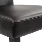 Leon 4+1 étkező garnitúra yorki tölgy-fekete