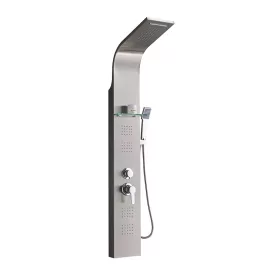 Leziter Alegro hidromasszázs zuhanypanel, inox