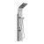 Leziter Alegro hidromasszázs zuhanypanel, inox