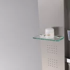 Leziter Alegro hidromasszázs zuhanypanel, inox