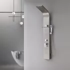 Leziter Alegro hidromasszázs zuhanypanel, inox
