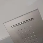 Leziter Alegro hidromasszázs zuhanypanel, inox