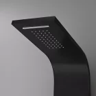 Leziter Alegro hidromasszázs zuhanypanel, matt fekete