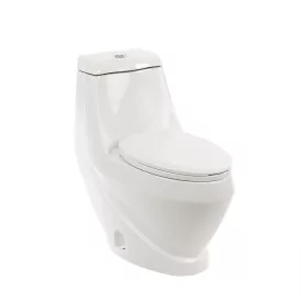   Coral Monoblokkos wc kagyló alsó kifolyással, tartállyal, wc tetővel