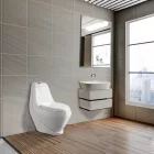 Coral Monoblokkos wc kagyló alsó kifolyással, tartállyal, wc tetővel