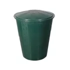 Kerek esővízgyűjtő hordó csappal, 210 literes