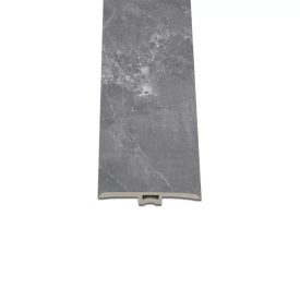   Vinyl SPC padló burkolatváltó Fjord márvány mintás sötét szürke 2400x45x6 mm