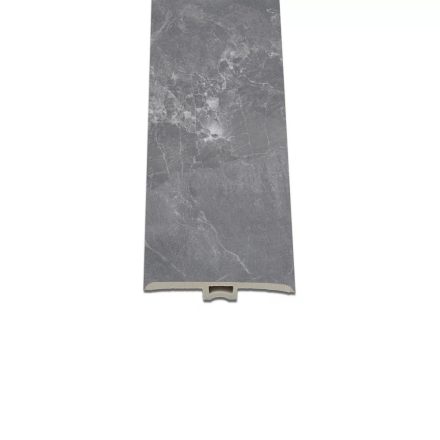 Vinyl SPC padló burkolatváltó Fjord márvány mintás sötét szürke 2400x45x6 mm