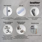 Marco Black II 80x80 cm íves fekete hátfalas zuhanykabin zuhanytálcával