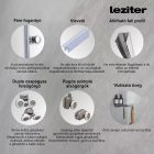 Marco White II 80x80 cm íves fehér hátfalas zuhanykabin zuhanytálcával