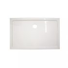 Slim aszimmetrikus alacsony akril zuhanytálca 80x120 cm, 5,5 cm magas