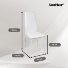 Tino NOVA Étkezőszék, fehér színben