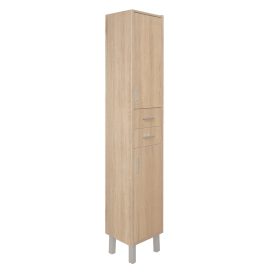   Nerva 35 magas szekrény 2 ajtóval, 2 fiókkal, sonoma tölgy