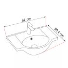 Nerva 85 komplett fürdőszobabútor