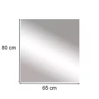 Nerva Prime 65 komplett fürdőszobabútor, Sonoma tölgy