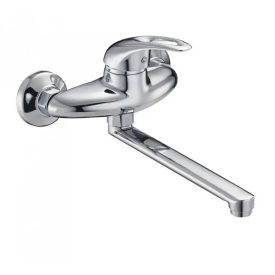   Zegor króm fali egykaros kerámiabetétes mosogató csaptelep NHK12-A048