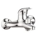 Zegor króm fali egykaros kerámiabetétes kádtöltő csaptelep zuhanyszettel NHK3-A048