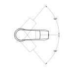 Zegor króm álló egykaros kerámiabetétes mosdó csaptelep NOG1-A134
