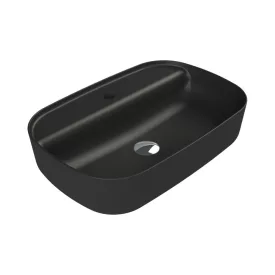   CeraStyle - Top Counter pultra ültethető porcelán mosdó - AQUA - MATT ANTRACIT - 60 x 40 cm