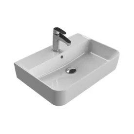   CeraStyle - Top Counter pultra ültethető porcelán mosdó - HERA - 60 x 42 cm
