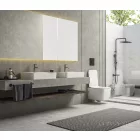 CeraStyle - Top Counter pultra ültethető porcelán mosdó - HERA - 60 x 42 cm