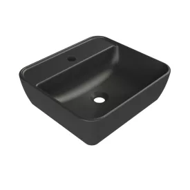   CeraStyle - Top Counter pultra ültethető porcelán mosdó - ONE -  - MATT ANTRACIT - 46 x 42 cm