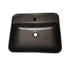 CeraStyle - Top Counter pultra ültethető porcelán mosdó - ONE -  - MATT ANTRACIT -csaply - 55 x45cm