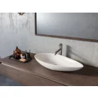 CeraStyle OLIVE - PULTRA ültethető - Top Counter - porcelán mosdó - 60 x 35 cm