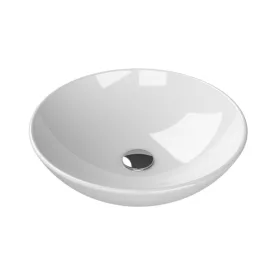   CeraStyle - Top Counter pultra ültethető porcelán mosdó - ZERO - O - Ø 46 cm