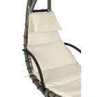 Függőfotel napelenzővel bézs