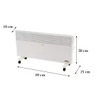 Asama elektromos fűtőtest 2500W