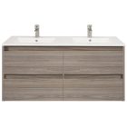 Porto 120 alsó fürdőszoba bútor mosdóval rauna szil színben