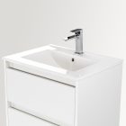 Porto 60 alsó fürdőszoba bútor mosdóval fehér színben