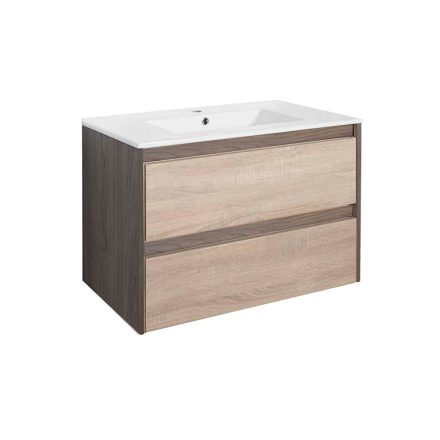 Porto 80 alsó szekrény mosdóval rauna szil-sonoma tölgy