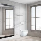 Roya Delos WH 21W fali WC szett, falba építhető wc tartállyal, nyomólappal, wc ülőkével